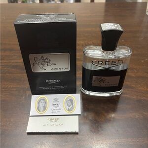 Creed Fragrance in Elegant Silver Box